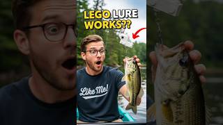 CRAZY LEGO LURE TRICK! UNBELIEVABLE Fishing Skill That Actually Works!