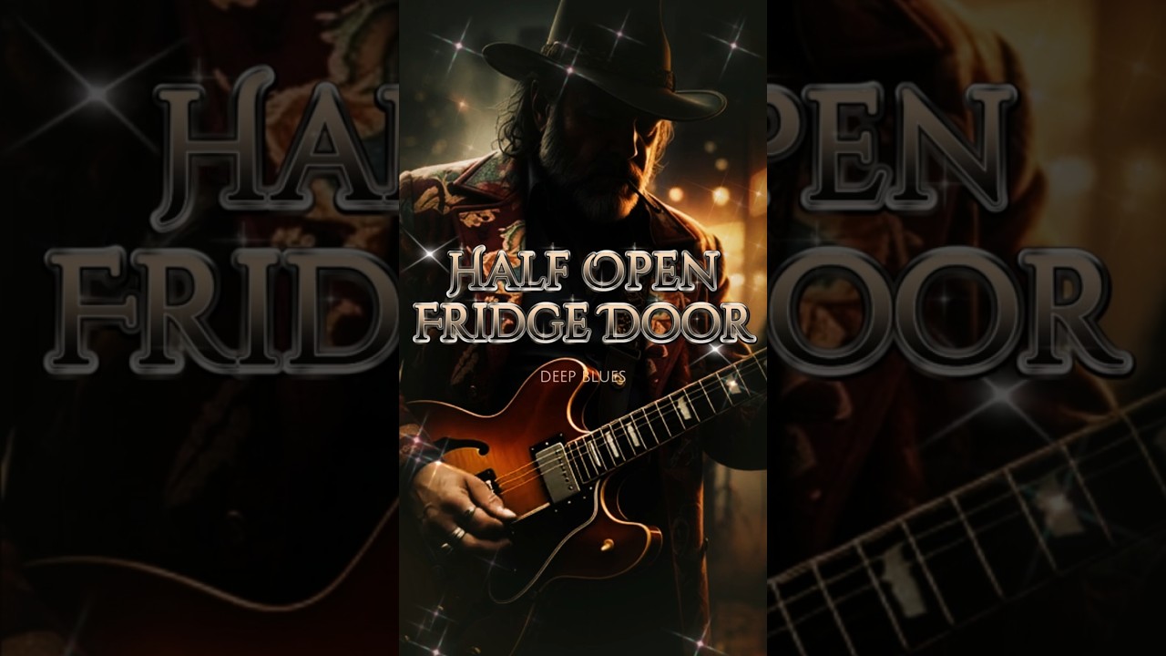 🧊 Half Open Fridge Door | Gray Dust and Cold Ice 