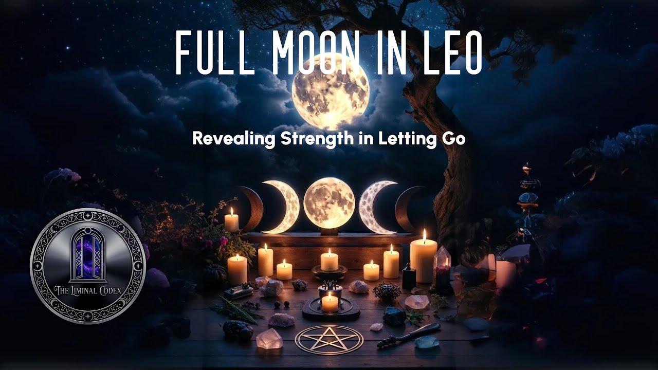 Full Moon in Leo - Strength in Letting Go - YouTube
