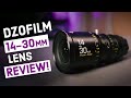 Dzofilm 1430mm lens review best wide angle cinema zoom lens on a budget