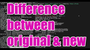Differences between the original and the new Armbian image