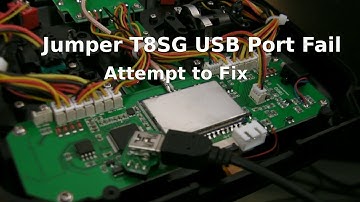 Repaired the USB Port on my Jumper T8SG
