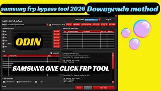 Odin flash Samsung QUALCOM FRP REMOVER | SAMSUNG FRP ENABLE ADB TOOL 2026 | SAMSUNG FRP BYPASS 2026