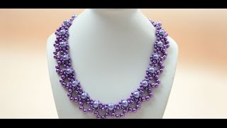 Tutorial Vidéo Pour La Creation De Bijoux Pandahall-Comment Faire Un Collier Joli Pour La Mariée