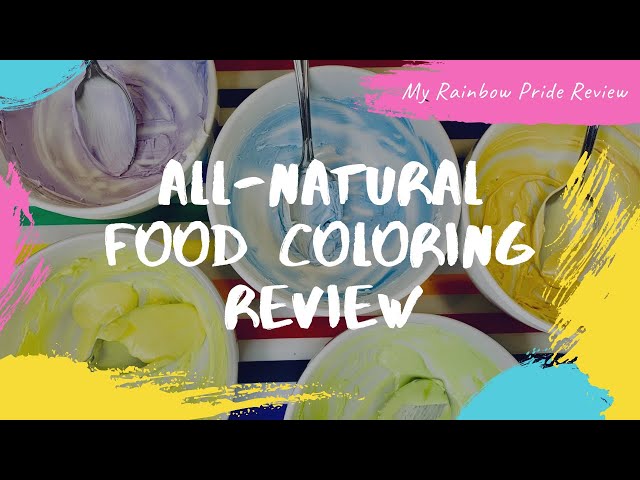 Target Food Coloring Review, Watkins Brand
