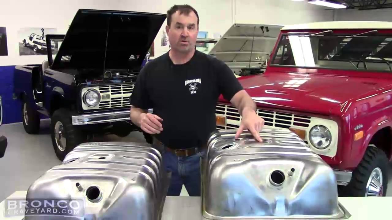 Bronco Graveyard Gas Tank Tech Big Broncos - YouTube