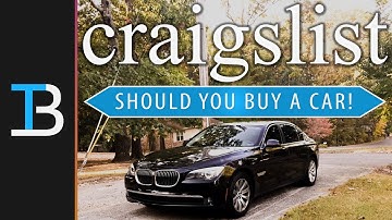 Should you Buy A Car Off Craigslist (How To Buy A Good Used Car On Craigslist!)
