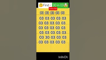 find the odd number 30 challange #explore​ #find​ #mindset​ #maths​ #trending​ #fyp​