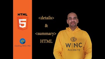 عنصر details element HTML | summary HTM || دوره تكميليه لل HTML || دورة سريعه لباقي عناصر الـ  HTML