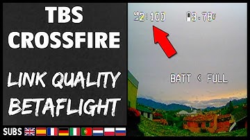 TBS Crossfire - Link Quality in Betaflight OSD 4.1 o superiore