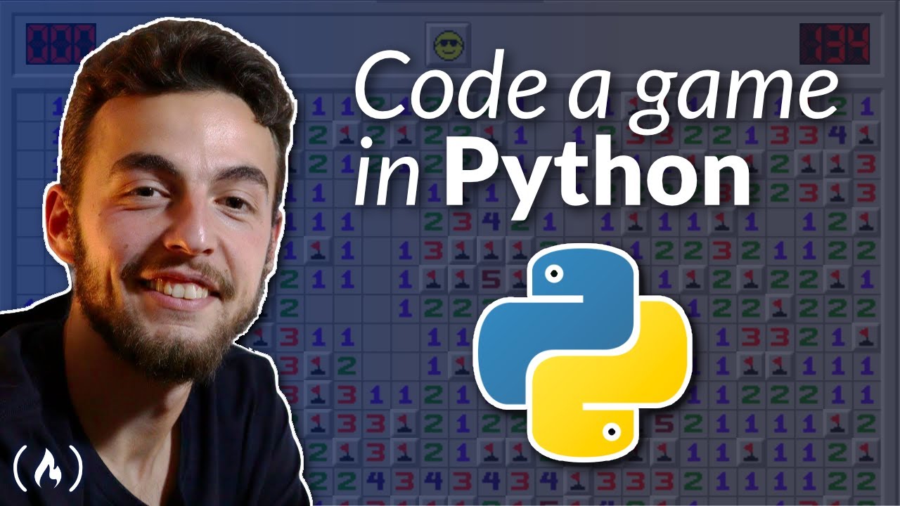 ⁣Python Game Development Project Using OOP – Minesweeper Tutorial (w/ Tkinter)