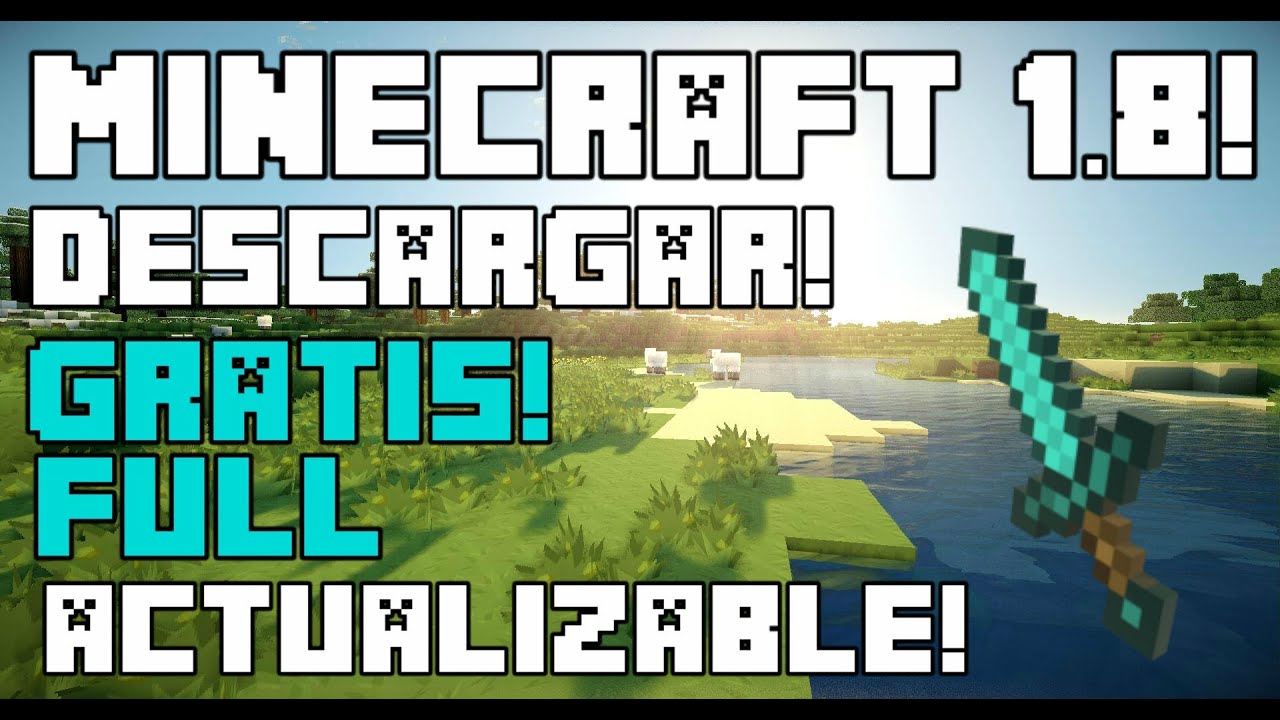 Descargar Minecraft 1.8.8 para PC Full Gratis 2015 