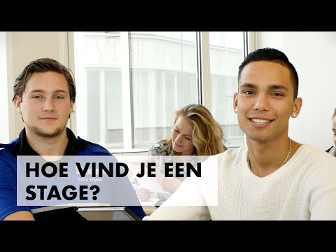 Video: Hoe Vind Je Een Stage?