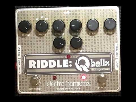 ベース Electro-Harmonix Enigma: Q balls Electro-Harmonix Enigma Q Balls Bass Envelope Filter Pedal