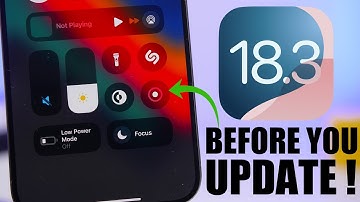 iOS 18.3 - Watch This Before You UPDATE !