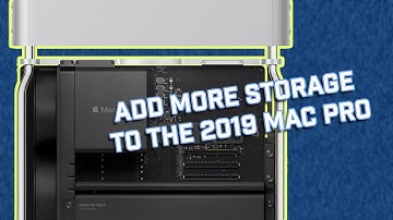 Upgrading storage on the 2019 Mac Pro with the Pegasus J2i (unboxing and installation)