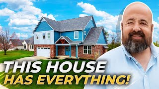 Greenfield IN Home Tour: Stunning 7604 Brownstone Ct Greenfield IN By Tikal Homes! | Indiana Realtor