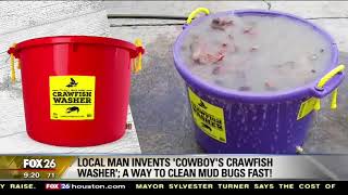 Cowboy's Crawfish Washer on FOX 26 Houston's Morning News