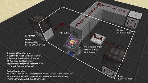 Simple catalyst cycling via Modular Routers (build process) [Vault Hunters S2]