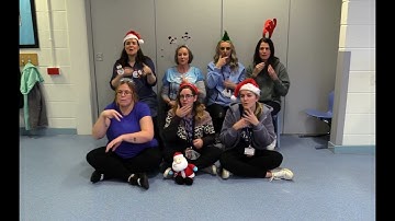 7 sleeps to go - Makaton Countdown to Christmas 2023