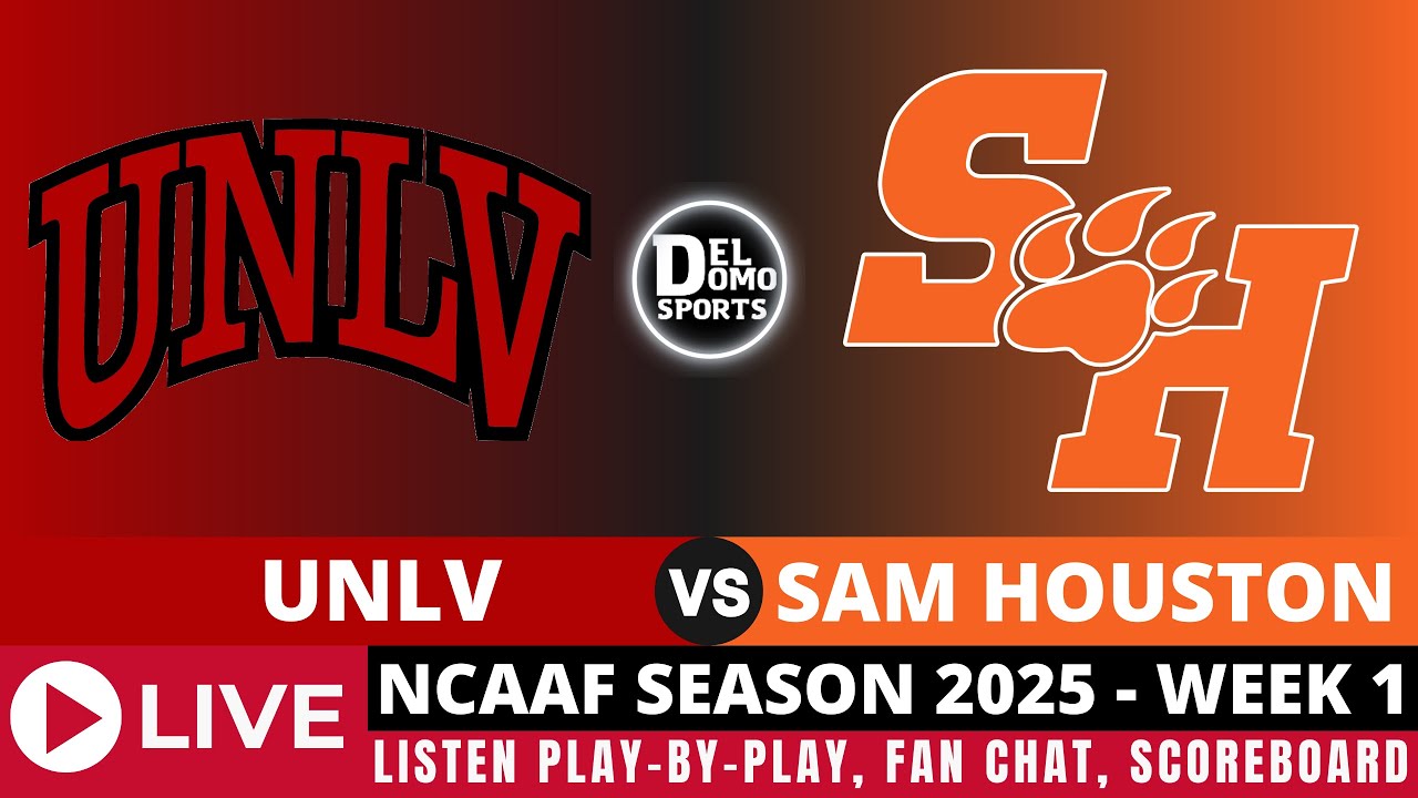 UNLV VS SAM HOUSTON 🏈 College Football Week 1 - AGO 29, 2025 - YouTube