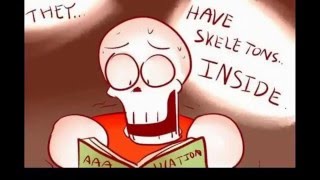 Papyrus Learns About Skeletons (Undertale Comic Dub)