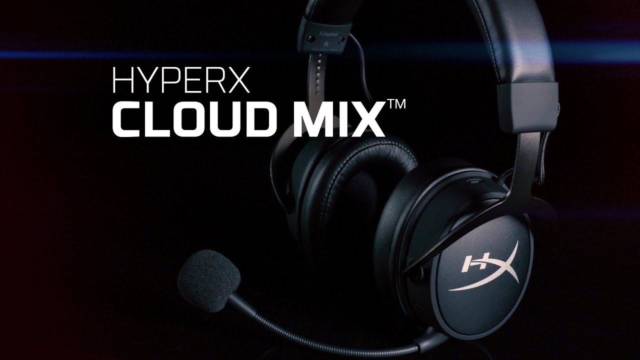 Micro-casque Gaming filaire HyperX Cloud Mix Noir - Casque PC