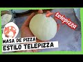 Cómo hacer MASA DE PIZZA CASERA (Estilo TELEPIZZA) 🍕 | FÁCIL