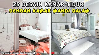 25 DESAIN KAMAR TIDUR MINIMALIS DENGAN KAMAR MANDI | LINK PEMBELIAN PRODUK ADA DI DESKRIPSI