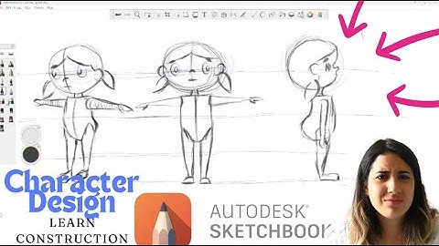Character Design Tutorial: EASY Tips to Create Turnarounds!