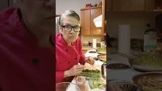 BC1 D14 7 layer salad prep