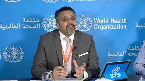 WHO Representative Altaf Musani updates on the pre...