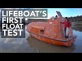 Lifeboat Conversion Ep3: The first float test on the sea for Alan [4K]