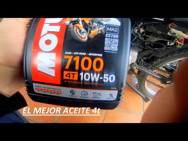 El mejor Aceite sintético 100% recomendable test motul 7100 