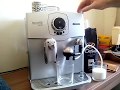 SAECO Incanto Rondo S-class - How to make cappuccino.