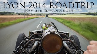 Lyon 2014 - 1000 mile road trip in Edwardian racers