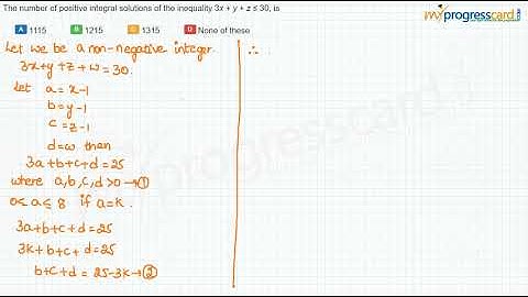 The number of positive integral solutions of the inequality