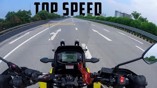 Suzuki V-Strom SX 250 - Top Speed Test