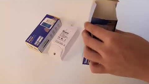 Công tắc WiFi giám sát điện năng Sonoff Pow R2