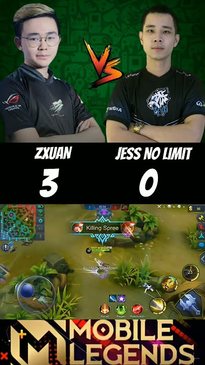 Zxuan vs Jess no limit🔥 (1v1 by fanny) Guru vs Student🔥 #zxuan #jessnolimit #fanny #mlbb #shorts