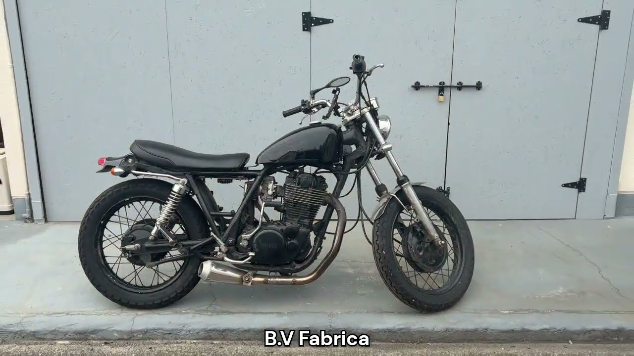 1997年式 SR400 1JR エンジン始動確認 g23 - YouTube