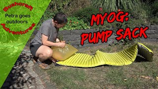 Myog Diy Ultralight Pump Sack Für Sleeping Pads Low Budget Plan Lifehack