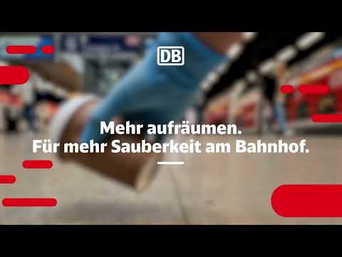 Für mehr Sauberkeit an Bahnhöfen