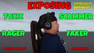 Fighting A Toxic Streamer PT.2 | The Strongest Battlegrounds Roblox 💀💀💀