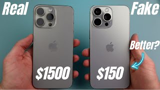 Fake IPhone 15 Pro BETTER than the REAL???