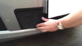 Защитная решетка радиатора Nissan Tiida инструкция по установке radiator guard tuning grill