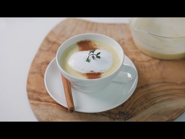 부드러운  고구마 라떼 만들기 Sweet Potato Latte Recipe | 한세 HANSE