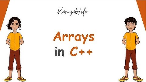 Week 7 - Lecture 1 - Arrays