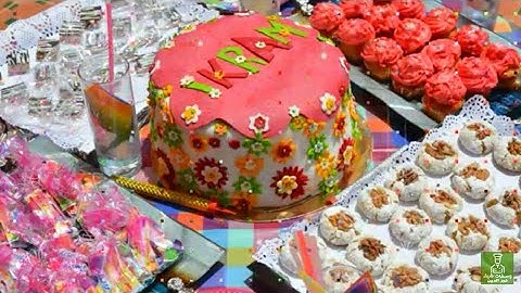 اجيو تشوفوا تجهيزات لحفلة عيد ميلاد الاختي الصغيرة بأقل تكلفة  يمكن الاي سيدة ان تحضرها بنفسها