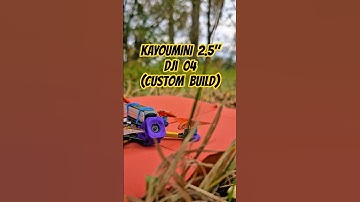 Will it fly 🤔? KAYOUMINI 2.5" DJI O4 (custom build) 🚀